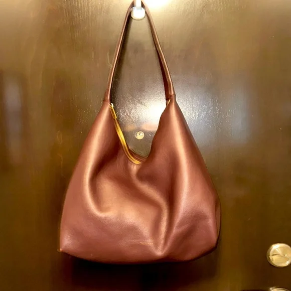 MANSUR GAVRIEL PLUM COLORED LARGE CANDY BAG PERFECT CONDITION - Picture 2 of 9